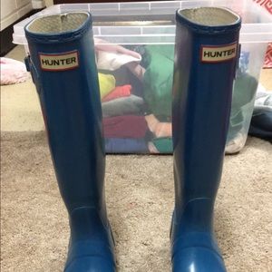 *LOWEST PRICE* Teal Hunter Rain Boots